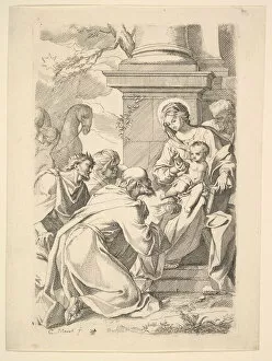 Carlo Gallery: The Adoration of the Magi (copy in reverse). Creator: Carlo Maratti