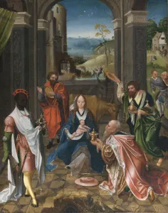 The Adoration of the Magi. Creator: Unknown