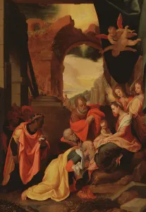 Fred Zucchero Prints: The Adoration of the Magi. Creator: Unknown