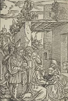 Images Dated 3rd December 2020: The Adoration of the Magi, from Ewangeli und Epistel, 1512