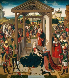 The Adoration of the Magi, fourth quarter 15th century. Creator: Unknown The Adoration of the Magi, fourth quarter 15th century. Creator: Unknown