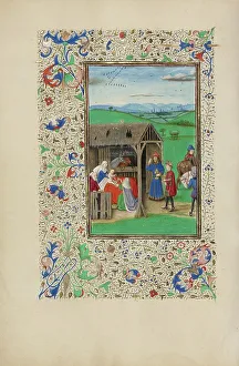 Magi Prints: The Adoration of the Magi; Llangattock Hours