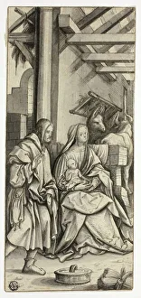 Brush Drawing Prints: Adoration of the Magi, n.d. Creator: Studio of Hans Burgkmair, the elder German