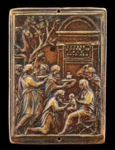 Belli Valerio Prints: The Adoration of the Magi [obverse], c. 1530s. Creator: Valerio Belli