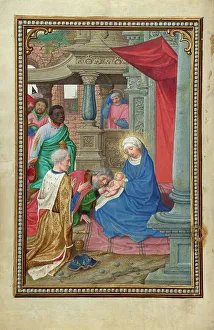 Magi Prints: The Adoration of the Magi; Prayer Book of Cardinal Albrecht of Brandenburg