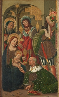 Magi Prints: The Adoration of the Magi, probably between 1490 and 1500. Creator: Unknown