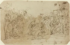 Creti Donato Prints: The Adoration of the Magi [recto]. Creator: Donato Creti