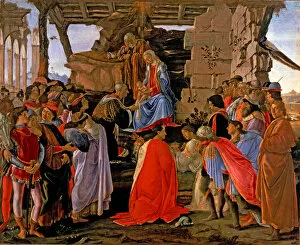 Sandro Gallery: Adoration of the Magi by Sandro Botticelli
