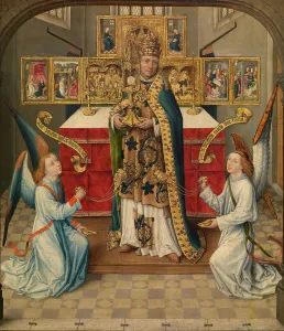 Adoration Prints: Adoration of the Sacrament, 1480-1499. Creator: Anon