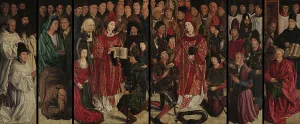Polyptych Prints: The Adoration of Saint Vincent (Polyptych)