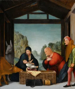 Manger Prints: The Adoration of the Shepherds, 1500-1535. Creator: Bramantino
