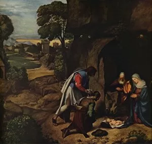 Faithful Gallery: The Adoration of the Shepherds, 1505-1510. Artist: Giorgione