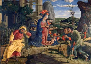 The Adoration of the Shepherds, c1450. Artist: Andrea Mantegna