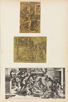 Etchings Prints: Adoration of the Shepherds. Creator: Anon