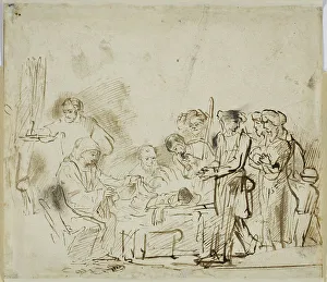 Flinck Govaert Prints: The Adoration of the Shepherds. Creator: Govaert Flinck