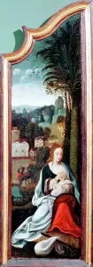 Birth Prints: Adoration of the Shepherds, triptych