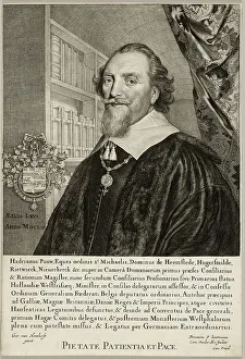 Cornelis Visscher Prints: Adriaen Pauw, Lord of Heemstede, 1652. Creator: Cornelis de Visscher