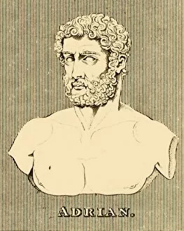 Emperor Hadrian Gallery: Adrian, (76-138 AD), 1830. Creator: Unknown