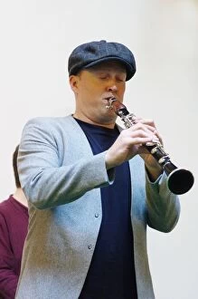 Clarinet Player Gallery: Adrian Cox, Adrian Cox Quartet, Loughton Methodist Church, Essex, 28 Sept 2019. Creator