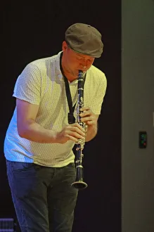 Adrian Cox (Rythme Futur), Birley Centre, Eastbourne, East Sussex, Sep 2015. Artist