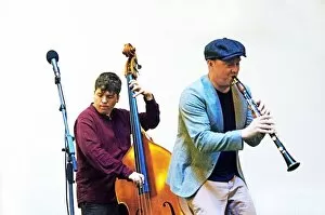 Clarinet Player Gallery: Adrian Cox and Simon Read, Adrian Cox Quartet, Loughton Methodist Church, Essex, 28 Sept 2019