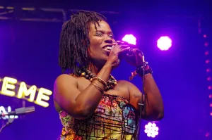 Adriana Lord, Love Supreme Jazz Festival, Glynde Place, East Sussex, 2015. Artist: Brian O Connor