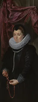 Prayer Beads Prints: Adriana Perez, 1613-1615. Creator: Peter Paul Rubens