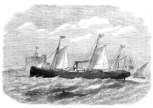 Mail Prints: The Adriatic and Oriental Company's screw-steamer Cairo
