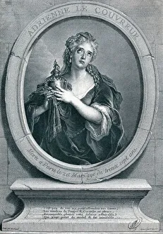 Adrienne Lecouvreur (1692-1730) as Cornelia, (1903). Artist: Pierre Imbert Drevet