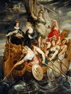 Queen Mother Gallery: The adulthood of Louis XIII. (The Marie de Medici Cycle), 1622-1625. Creator: Rubens
