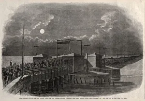 Winslow Homer American Prints: The Advance Guard of the Grand Army of the United States Crossing the Long Bridge…