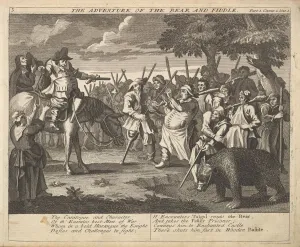 Chain Prints: The Adventure of the Bear and the Fiddle (Plate 3: Illustrations to Samuel Butler s