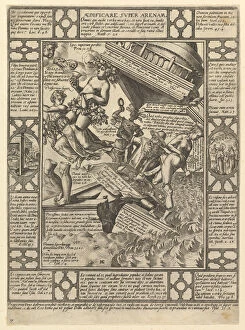 Comic Collection: Aedificare Super Arenam, from Allegories of the Christian Faith, from Christian and P