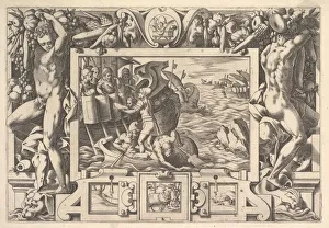 Aeetes Gathers the Limbs of Absyrtes (Tandis qu il fait les membres ramasser
