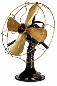 Behrens Gallery: AEG Mechanical Fan. Artist: Behrens, Peter (1868-1940)