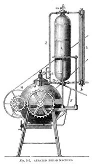 Images Dated 25th March 2009: Aerated Bread Machine, 1866