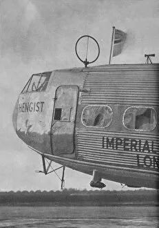 Aerial equipment on the Imperial Airways liner Hengist, c1936 (c1937). Artist: Marconis Wireless Telegraph Co Ltd