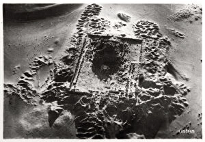 Aerial view of archaeological excavations near Saqqara, Egypt, 1931 (1933)