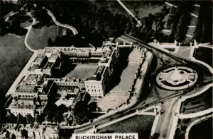 Charlotte Of Collection: Aerial view of Buckingham Palace, 1939