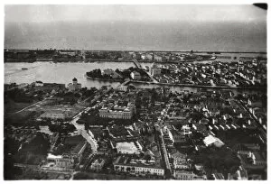 Images Dated 25th November 2009: Aerial view of Recife, Brazil, from a Zeppelin, 1930 (1933)