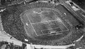 Aerial View Collection: Aerial view of Stamford Bridge, stadium of Chelsea Football Club, London, c1922