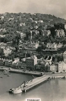 Pier Prints: Aerial view of Torquay, 1939
