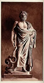Asclepius Prints: Aesculapius. Creator: Unknown