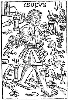 Images Dated 25th June 2007: Aesop, 15th century (1893)