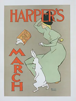 Chaix Imprimerie Prints: Affiche américaine pour la revue Harper's Magazine