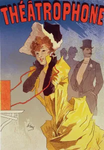 Chaix Imprimerie Prints: Affiche pour la Compagnie de Théâtrophone'