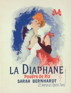 Flour Prints: Affiche pour la Poudre de Riz la Diaphane'