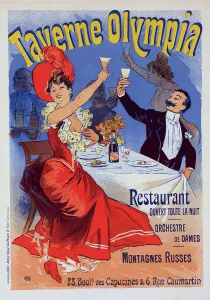 Toasting Prints: Affiche pour la Taverne Olympia'