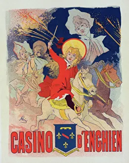 Firework Prints: Affiche pour le Casino d'Enghien'