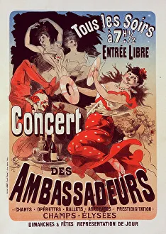 Acrobat Prints: Affiche pour le Concert des Ambassadeurs
